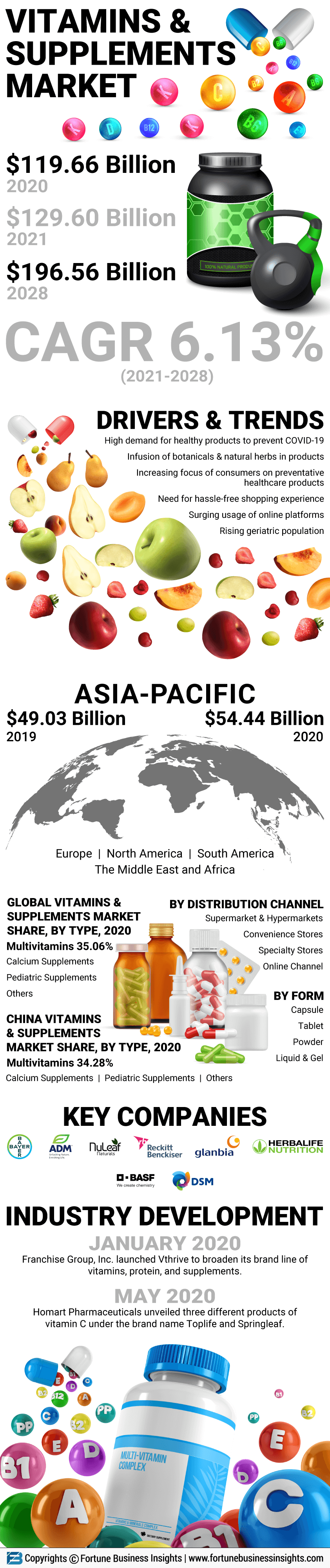 Vitamins and Supplements Market 